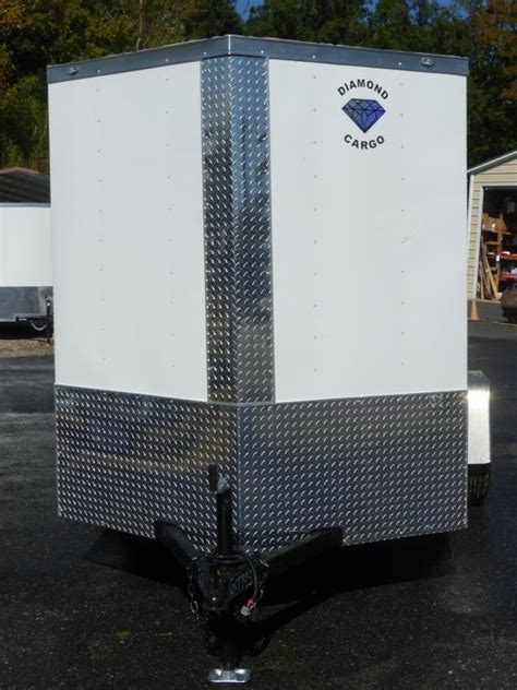 Diamond Cargo 6x10 Enclosed Trailer With Ramp New Enclosed Cargo