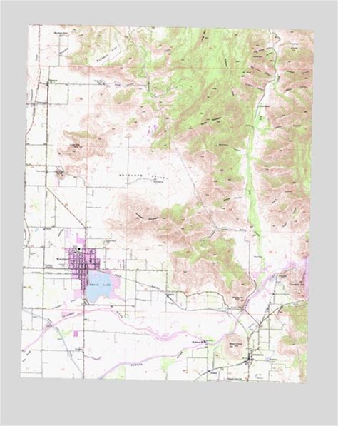 Woodlake Ca Topographic Map Topoquest