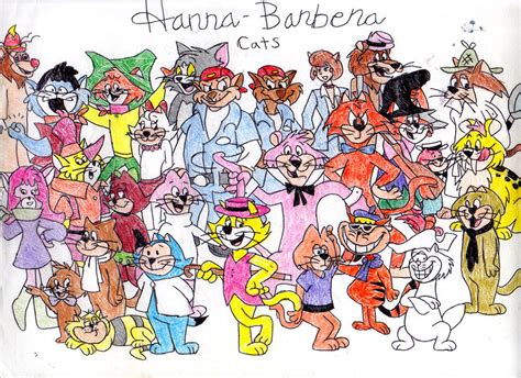 Ode To Hanna Barbera Cats By Clariceelizabeth On Deviantart