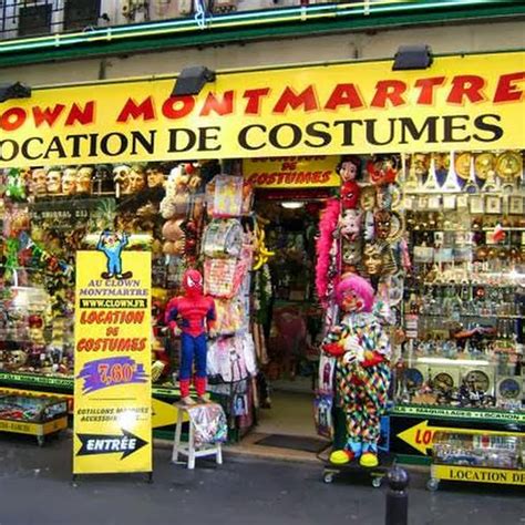 Clown Montmartre Magasin De Déguisements à Paris