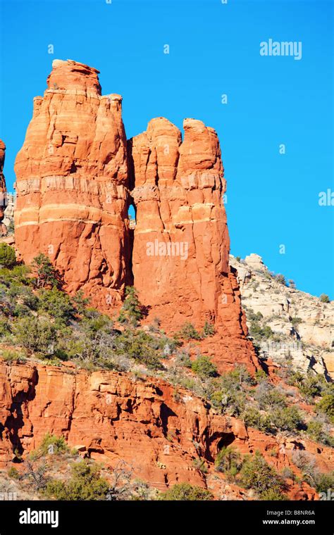 Red Rocks Formations Stock Photo Alamy