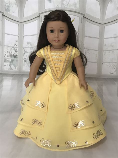 Toys And Games Toys Belle Costume For 18 Inch Dolls 18 Inch Doll Costume