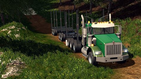 K200 Log Truck Tandem V10 Fs17 Farming Simulator 17 Mod Fs 2017 Mod
