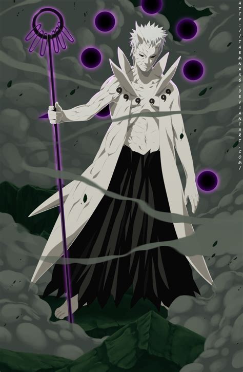 Obito Sage Of The Six Paths By Themnaxs On Deviantart Naruto Sketch
