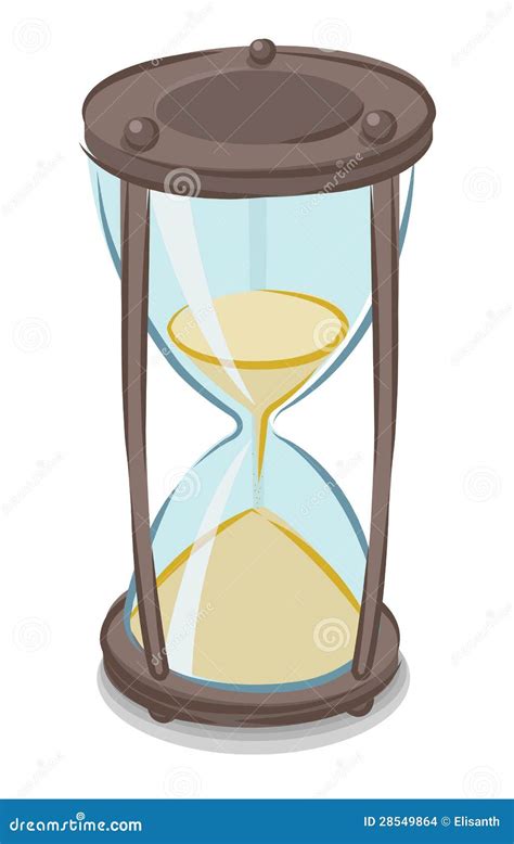 Vector Illustration Of Hourglass Stock Images Image 28549864