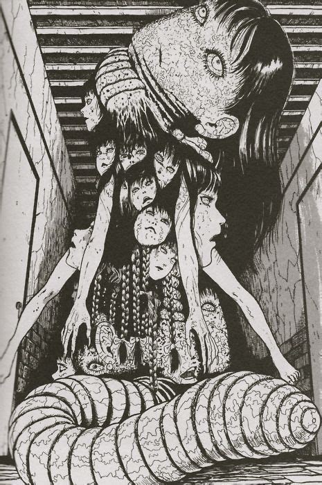 Artist Junji Ito Junji Ito Japanese Horror Japanese Art Arte Horror Horror Art Creepy