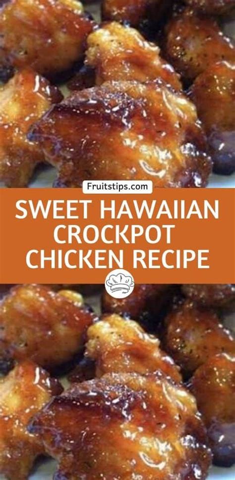 I don't know why i waited so long to break out the crock pot this year. Sweet Hawaiian Crockpot Chicken Recipe | Sweet hawaiian crockpot chicken recipe, Chicken ...