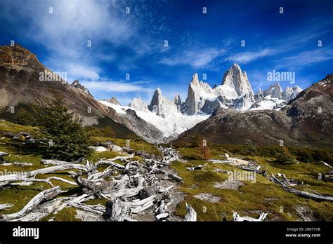 Mount Fitz Roy In Patagonia Argentina Stock Photo Alamy