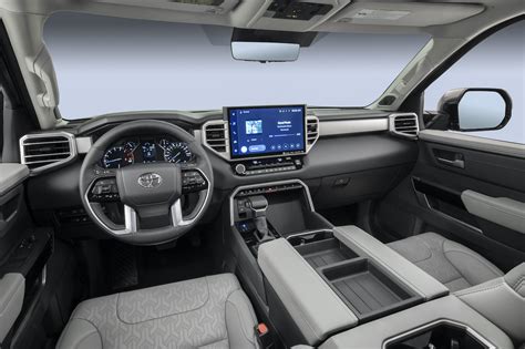 2022 Toyota Tundra Red Interior