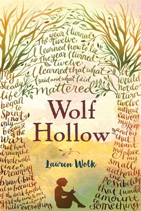 Wolf Hollow (eBook) | Hollow book, Summer reading guide, Middle grade books