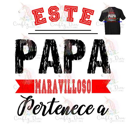 Este Papa Maravilloso Pertenece A Svgpng Custom Fathers Etsy