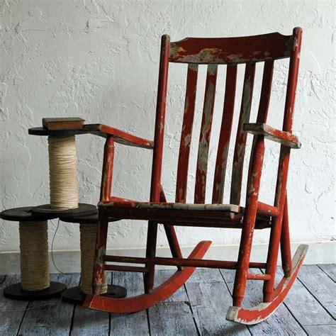 Red Rocking Chair | Red rocking chair, Old rocking chairs, Rocking chair