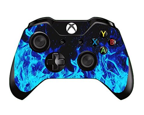 Buy Skinown Xbox One Controller Skin Blue Flame Blue Fire Sticker Vinly