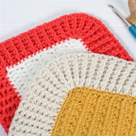 Simple Rib Blanket Border Crochet Border Patterns Crochet Blanket