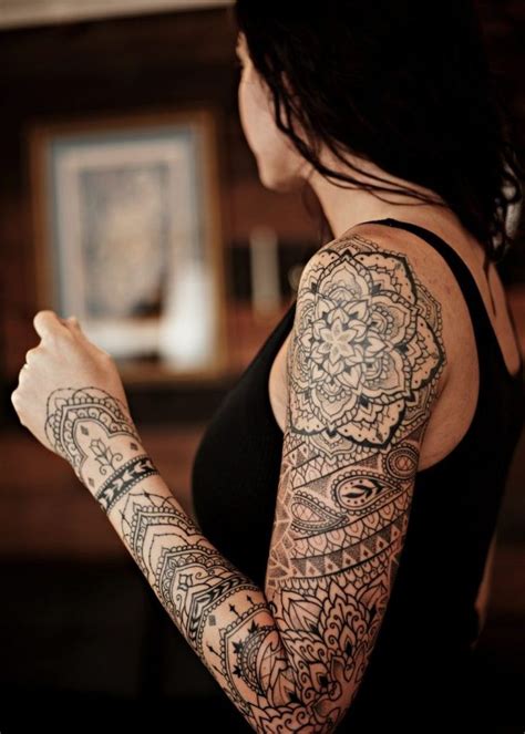 30 Mandala Tattoo Designs To Get Inspired Sleeve Tattoos For Women
