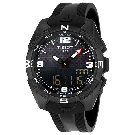 Tissot T Touch Expert Solar Black Dial Mens Watch T0914204705701 T