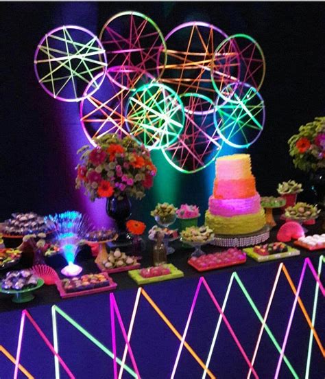 20 Neon Party Decoration Ideas