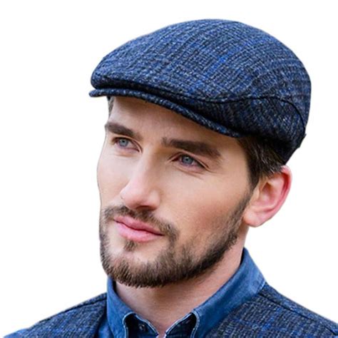 Police Tweed Flat Cap Thin Blue Line Ct189s0s6ty Hats And Caps Men