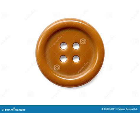 elegant brown button versatile design in isolation stock illustration illustration of