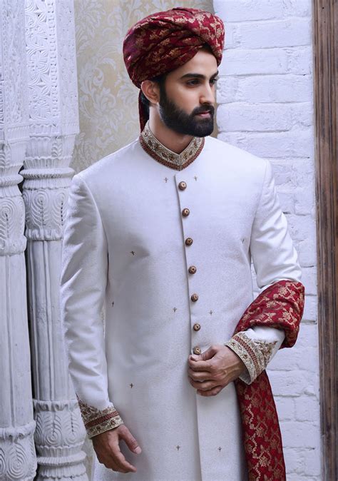 For some muslim brides who observe the hijab, weddings, where men and. An Extensive Guide To Style Your Men's Sherwani - Nihal ...