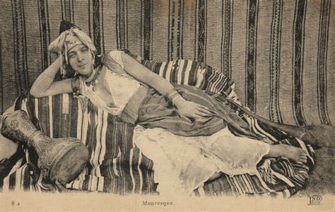 Pc Ethnic Nude Female Mauresque Vintage Postcard B Ebay