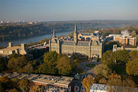 Aerialstock Aerial Usa Dc Georgetown University