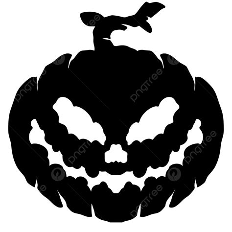Halloween Silhouette Clipart Halloween Skull Vector Skull Png And