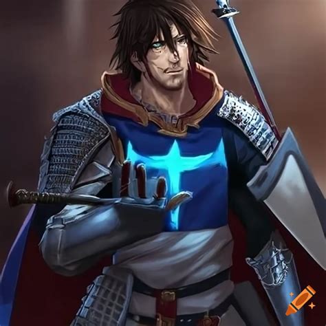 Trevor Belmont Fusion Radamanthys De Wyvern As Blue Templar Armor