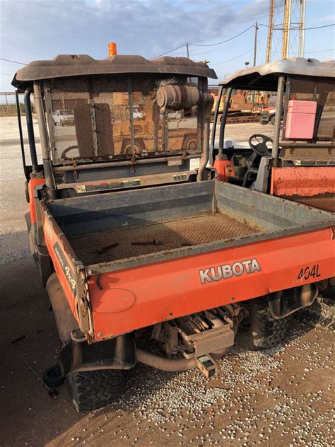 Kubota Sfrtv 9 Rough Terrain Vehicle Sn D8033 Diesel Powered 900 Cc