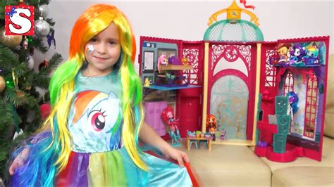 Slumber Party Rainbow Dash Face Painting For Kids My Little Pony