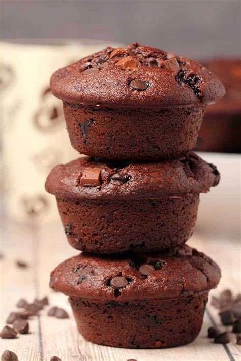 Stir into dry ingredients just until moistened. Triple Chocolate Muffin Recipe Uk