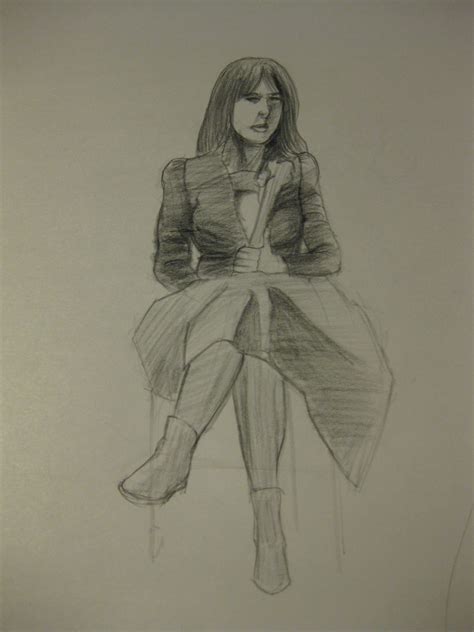 Diane Pascual More Clothed Figure Drawing Studies