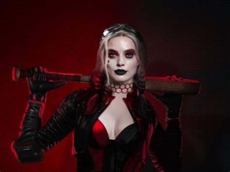 I got you a kitty. 800x600 Margot Robbie as Harley Quinn The Suicide Squad ...