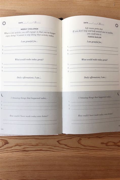 The Five Minute Journal Morning Journal Prompts Daily Journal