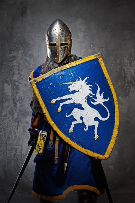 Wearing A Knight Armor Stock Photo 05 Free Download