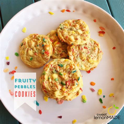 Fruity Pebbles Cookies | Recipe | Fruity pebble cookies, Fruity pebbles, Fruity pebbles cereal