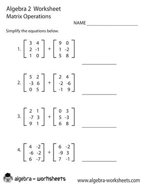 Algebraic identities play an important role in the world of algebra. Free Printable Algebra 2 Worksheets - Also Available Online