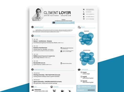 Free Infographic Resume Template Download 2020 Maxresumes