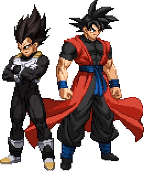 Goku Xeno And Vegeta Xeno By Spartan A21 Goku Art Goku Goku Drawing