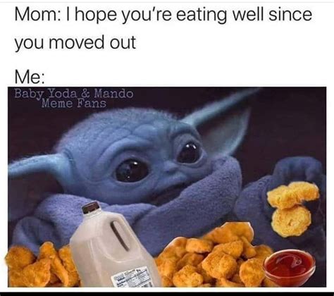 Baby Yoda Food Meme Meme Baby