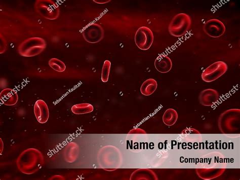 Research Cells Red Blood Powerpoint Template Research Cells Red Blood