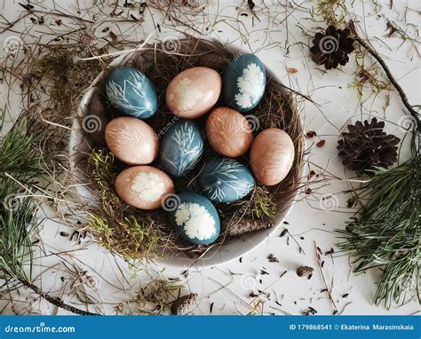 Orthodox And Catholic Easter Holiday Stock Image Image Of Eggs