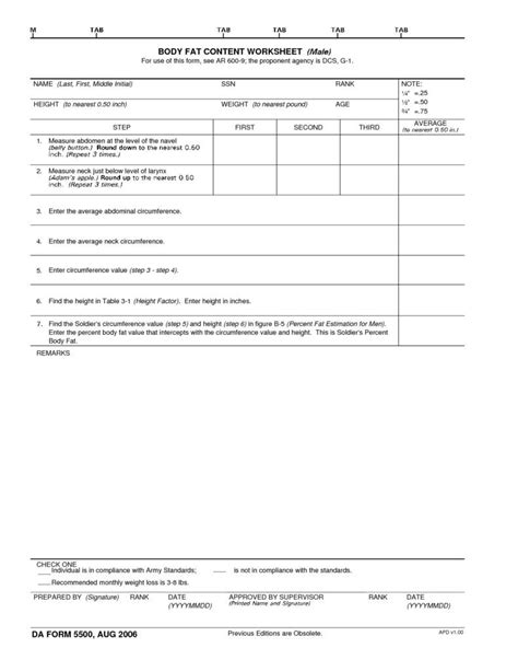 Army Promotion Point Worksheet Army Military