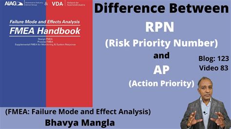 Difference Between RPN Risk Priority Number AP Action Priority
