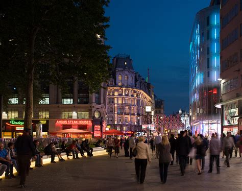 The 2016 mid year estimate of the population of the city of leicester. James Newton - Leicester Square