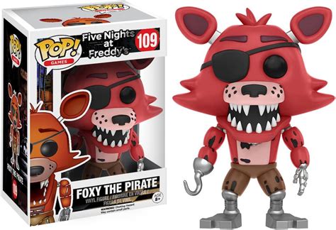 Five Nights At Freddy S Figurine En Vinyle Foxy Le Pirate Funko Pop