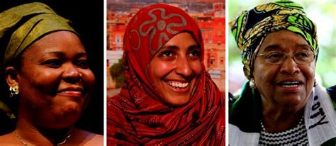 Nobel Honours African Arab Women For Peace Daily Sabah