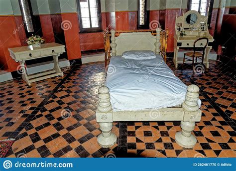 Victorian Bedroom At Castell Coch Or The Red Castle Editorial Image