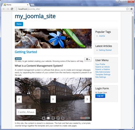 Änderungen des templates gegenüber der version 1.7 können sie im. Wie man eine Joomla Slideshow erstellt
