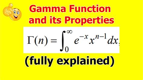 29gamma Function Properties Of Gamma Function Fully Explained